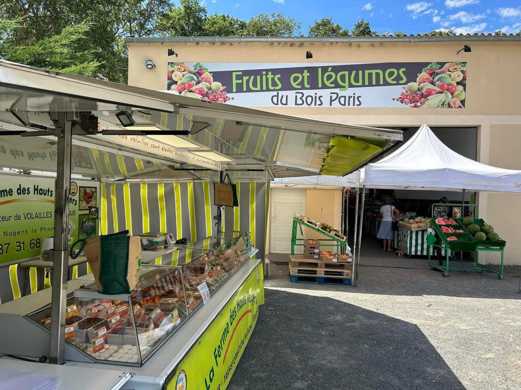 Marché ferme du bois paris